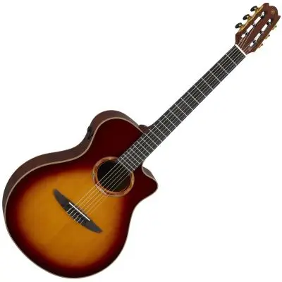 Sofort Bestellen Yamaha GNTX3BSB Brown Sunburst Konzertgitarre mit Tonabnehmer