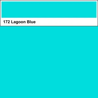 Lee Farbfolie 172 Lagoon Blue 25cm x 122cm Garantierte Lieferung