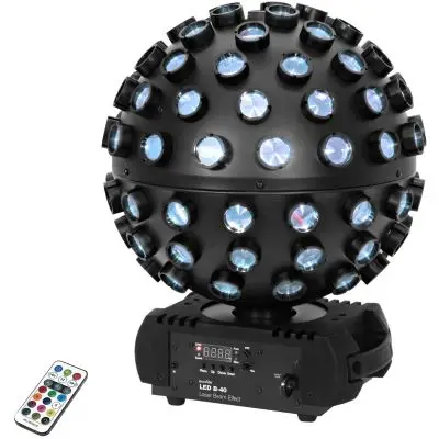 Kostenloser Rückversand EUROLITE LED B-40 RGBW+RG Laser Strahleneffekt