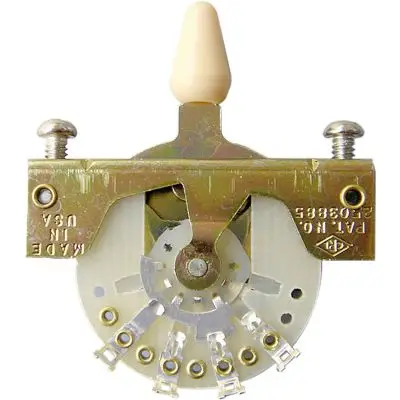 Göldo US003 CRL 3-Weg Schalter f. Strat/Tele Preisreduziert