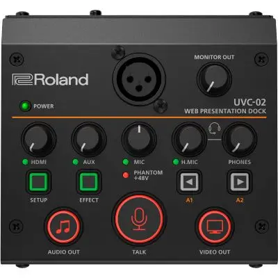 Roland UVC-02 Web Presentation Dock Beliebt