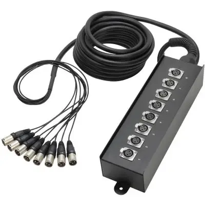 Versand Am Gleichen Tag Adam Hall Pro Multicore 8 XLR IN 10m