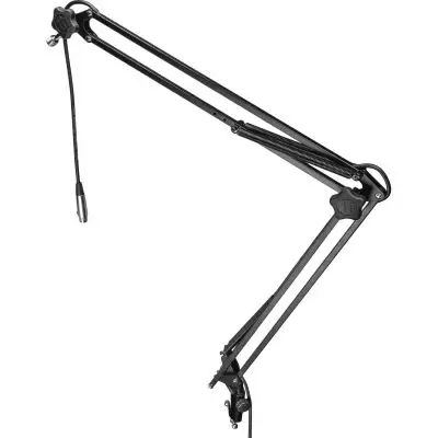 Adam Hall Stands S-TBA-01 Mikrofonarm mit Tischklemme Solange Der Vorrat Reicht