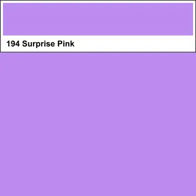 Lee Farbfolie 194 Surprise Pink 25cm x 122cm Heißes Angebot
