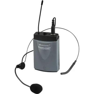 Zertifiziert OMNITRONIC WAMS-65BT pocket transmitter incl. headset
