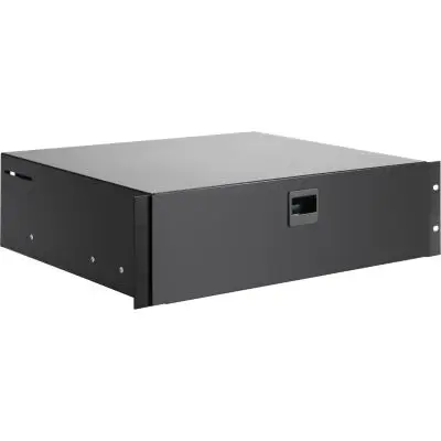 Adam Hall 19 Zoll Rackschublade 3 HE Stahl 39cm tief Schneller Versand