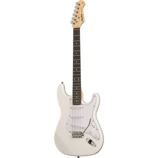 Schnäppchen Harley Benton ST-20 Standard Serie E-Gitarre weiß