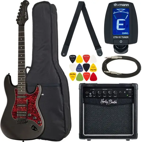 Abverkauf Harley Benton ST-20HSS Standard SBK Bundle