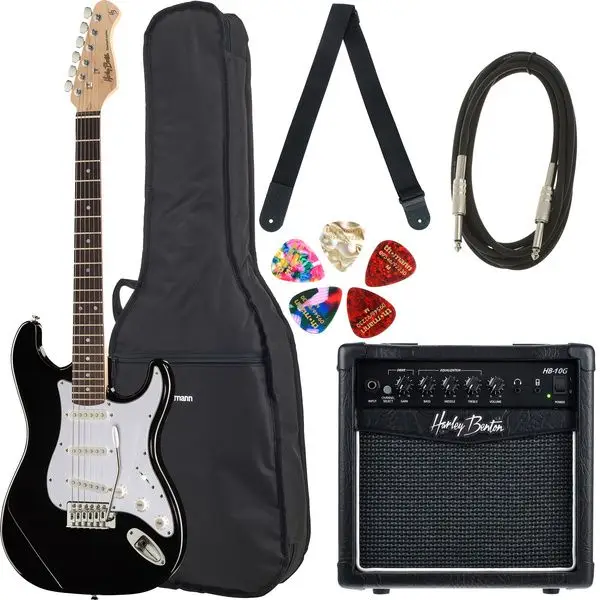 Angebot Thomann Gitarrenset G13 schwarz