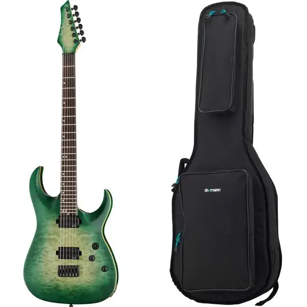 Versand Am Gleichen Tag Harley Benton Amarok-BT EGNT Quilted w/Bag