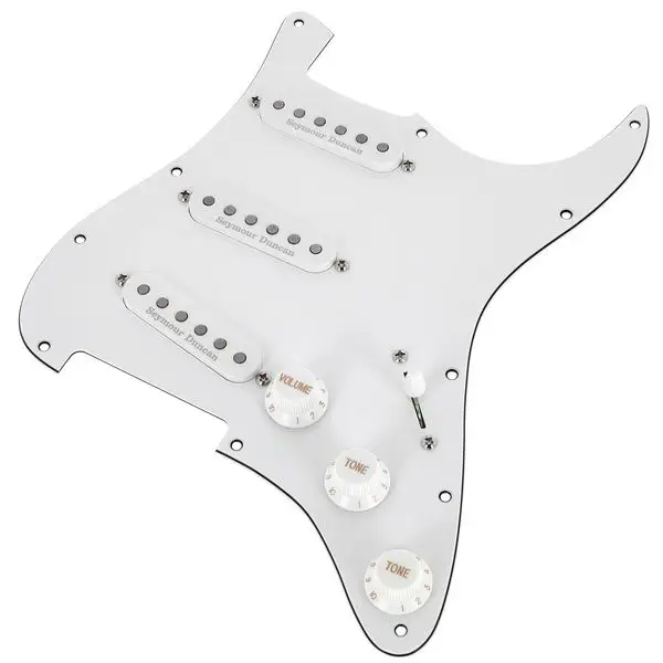 Online Kaufen Seymour Duncan Classic Loaded Pickguard White