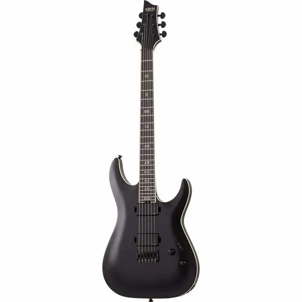 Schecter C-1 SLS Evil Twin Satin Black Schneller Versand
