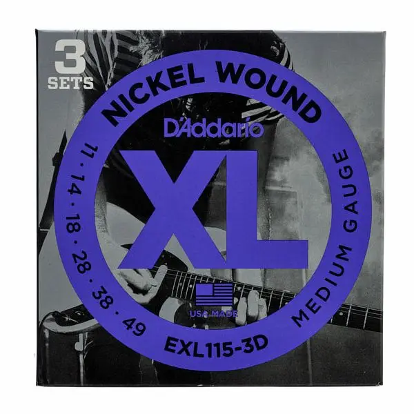 Daddario EXL115-3D Saitensätze für E-Gitarre Preisknaller