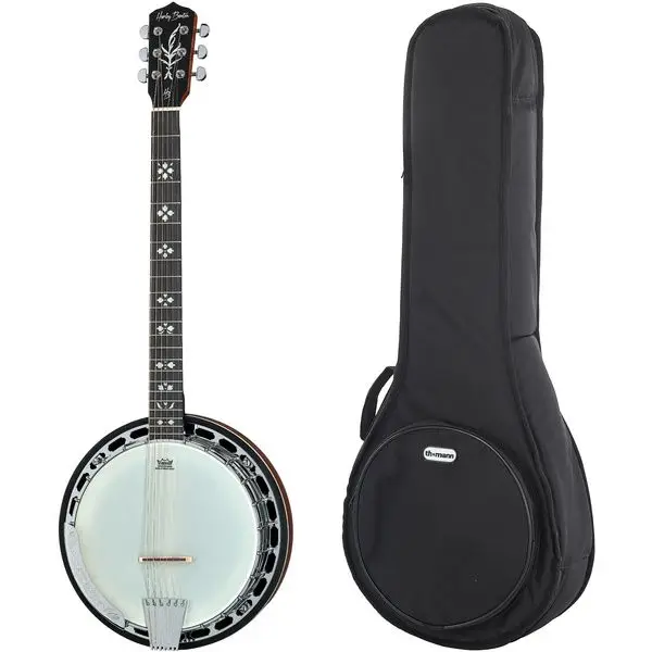 Saisonangebot Harley Benton BJ-65Pro 6 String Banjo Bundle