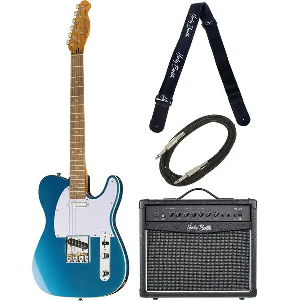 Rabatt Harley Benton TE-62DB LPB Bundle