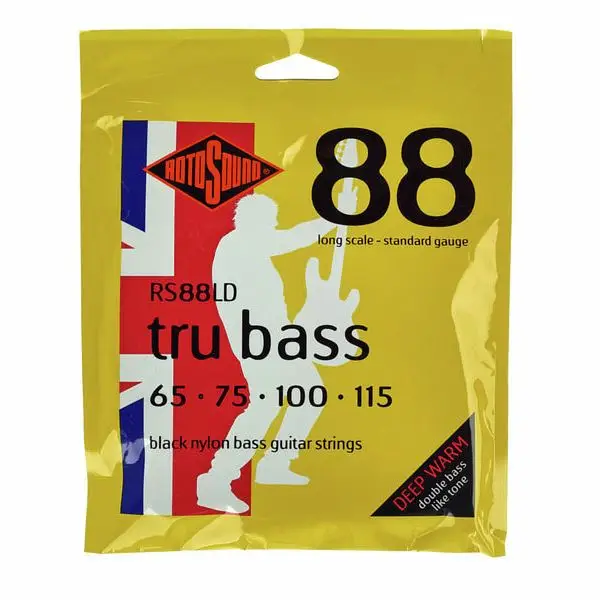 Rotosound RS88LD Black Nylon Ausverkauf