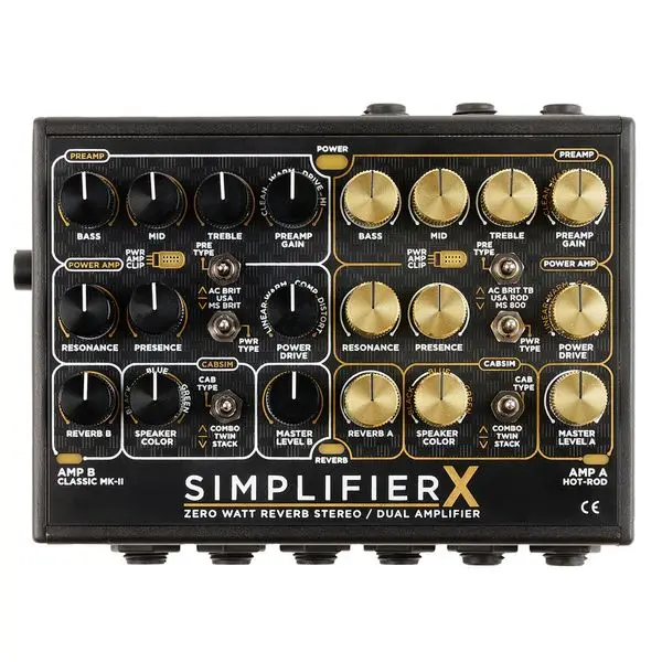 Zertifiziert DSM & Humboldt Simplifier X Amp/Cab Simulator