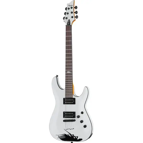 Preisreduziert Schecter C-1 Jerry Horton 25th WH