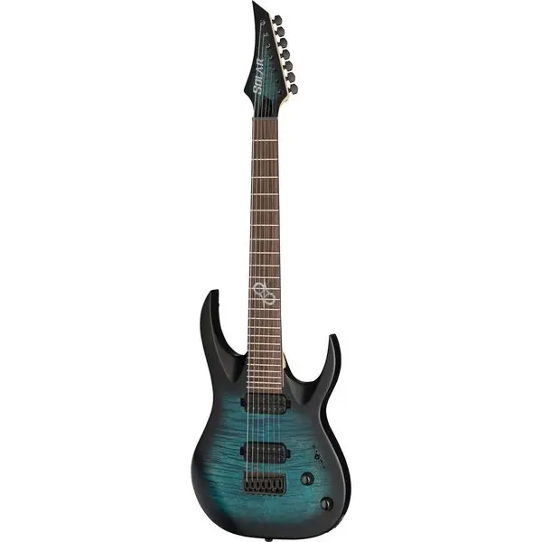 Markenprodukt Solar Guitars AB2.7Blue Burst Thomann LTD