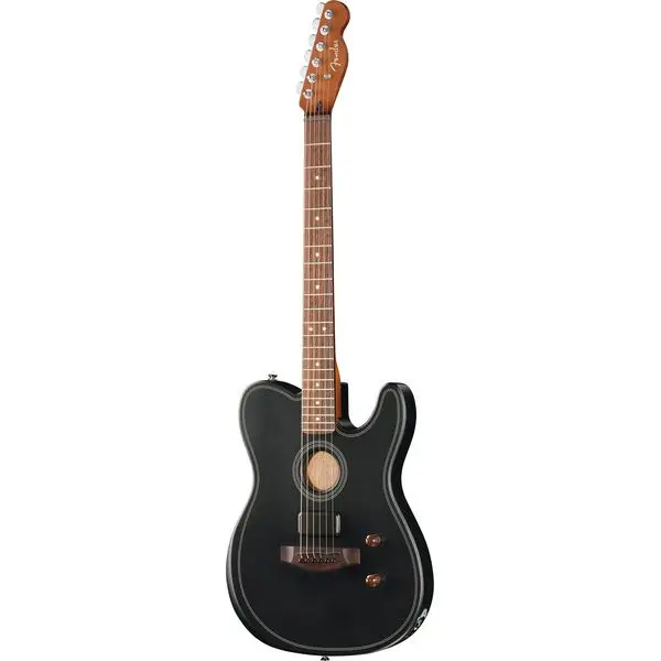 Fender Acoustasonic Standard Tele BLK Sichere Zahlung
