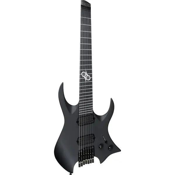 Zertifiziert Solar Guitars H2.7C Carbon Black