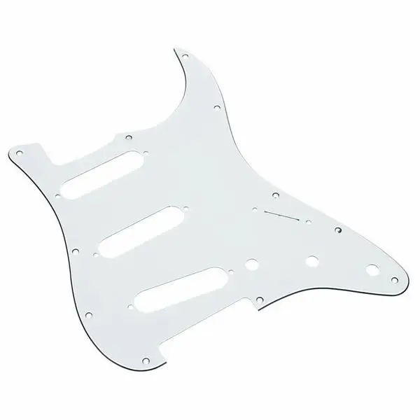 Markenprodukt Fender Schlagbrett SSS weiß