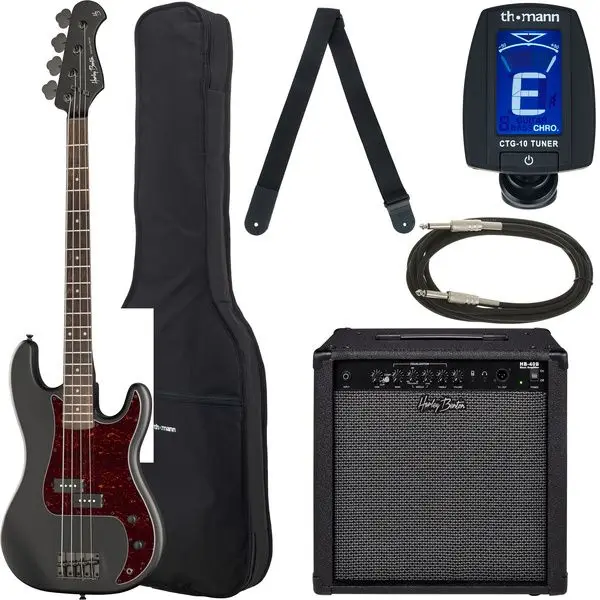 Preiswert Harley Benton PB-20 Standard SBK Bundle