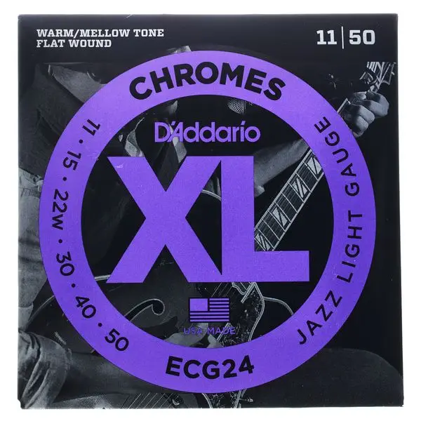 Daddario ECG24 Chromes Saitensatz für Jazzgitarre Knallerangebot