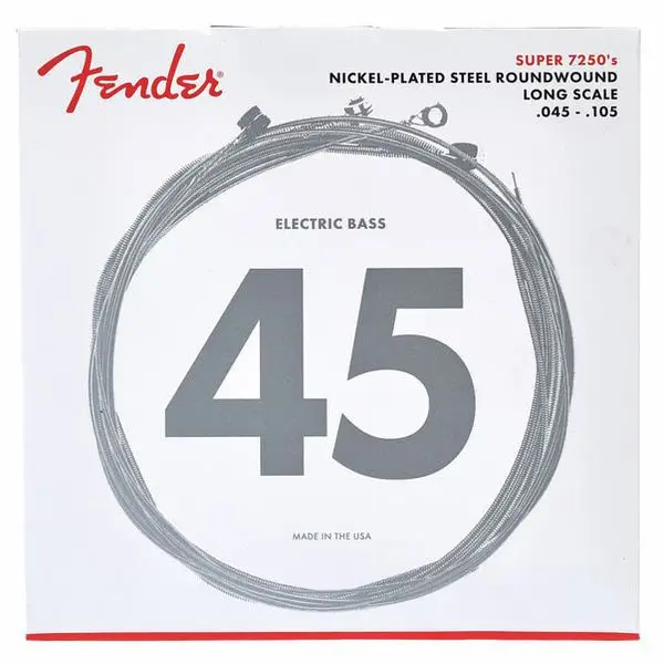 Fender 7250M E-Bass Saiten-Set Kostenfreie Lieferung