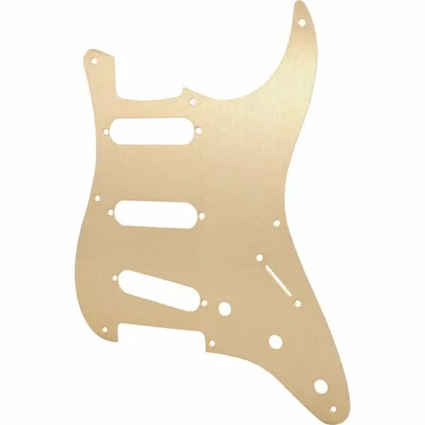 Günstig Fender Pickguard SSS Gold Anodized