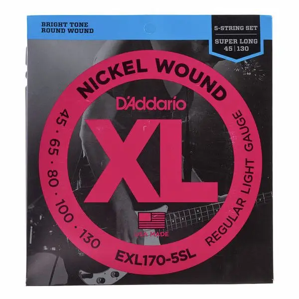 D'Addario EXL170-5SL Saiten-Set für 5-string E-Bass Nur Heute
