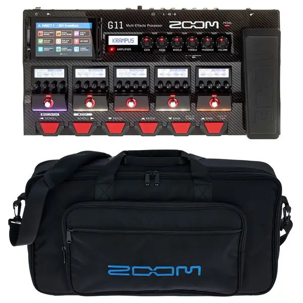 Schnäppchen Zoom G 11 Guitar Effect/Bag Bundle