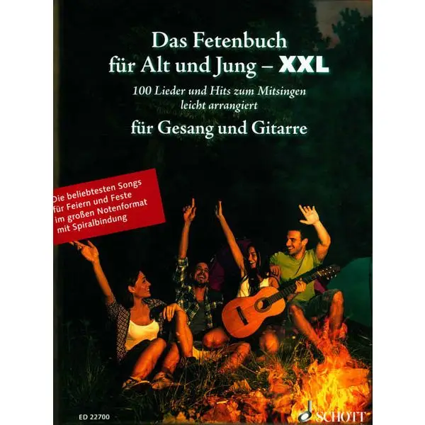 Mega-Angebot Schott Fetenbuch Gesang/Gitarre XXL