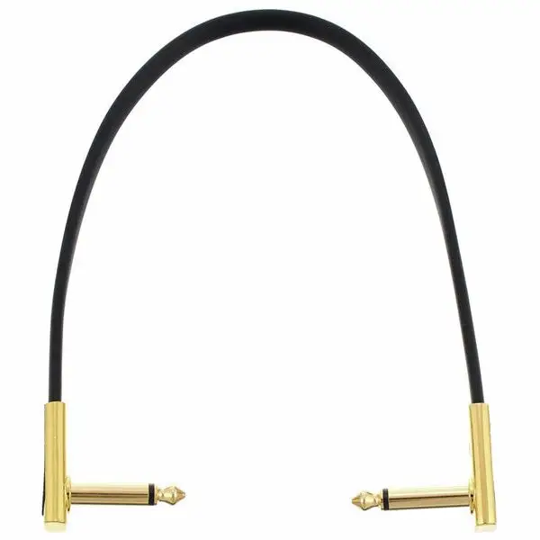 Echt Rockboard Flat Patch Cable Gold 30 cm