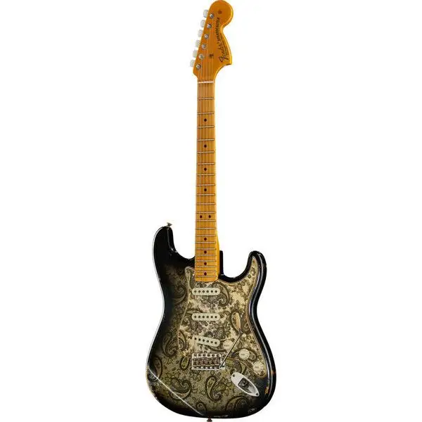 Fender 68 Strat Relic Black Paisley Preis Gesenkt