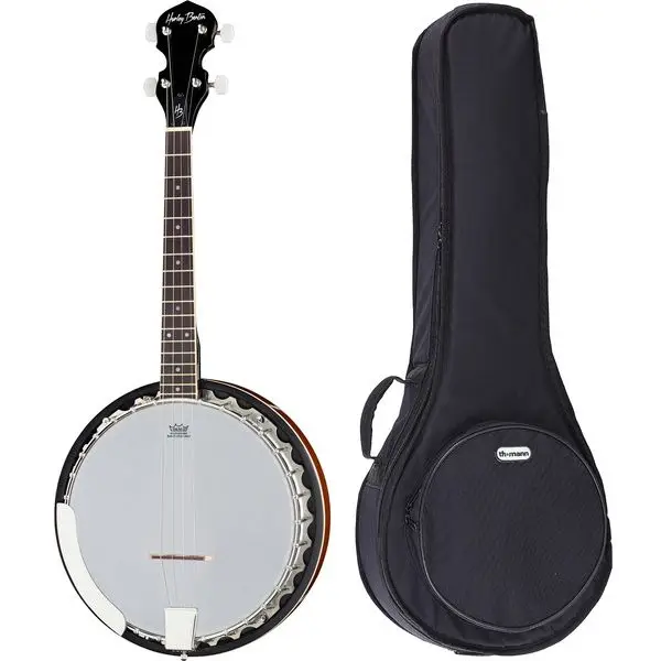 Zertifiziert Harley Benton HBJ-24 Short Scale Teno Bundle