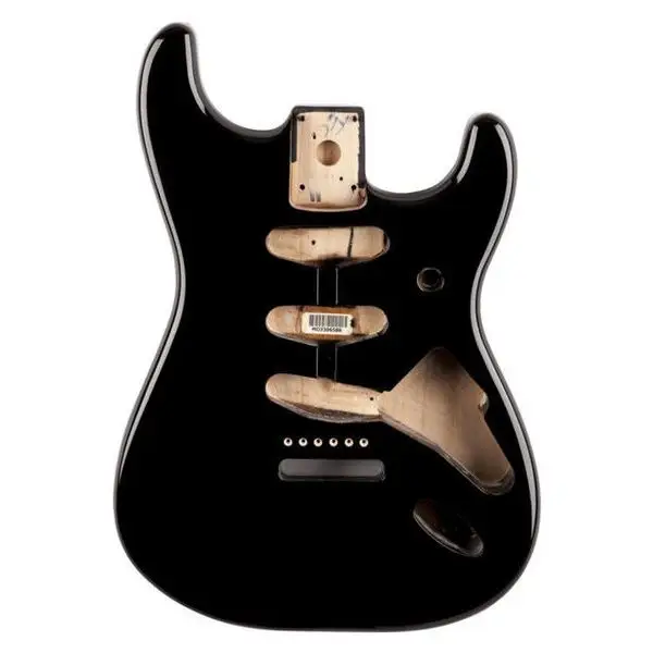 Neu Fender Body Alder Strat VIN BR BLK