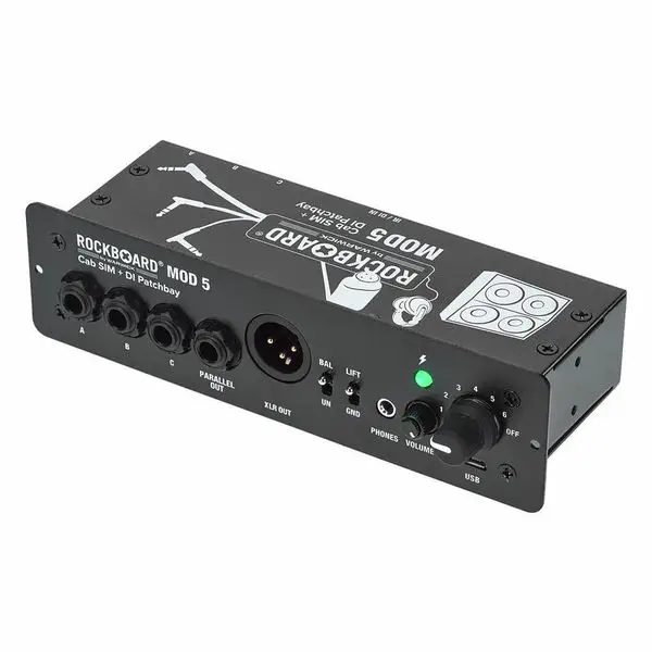 Rockboard MOD 5 - Cab SIM + DI Patchbay Direkt Vom Hersteller