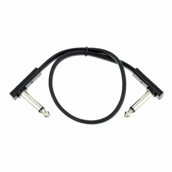 Rockboard Flat Patch Cable Black 30 cm Zertifiziert