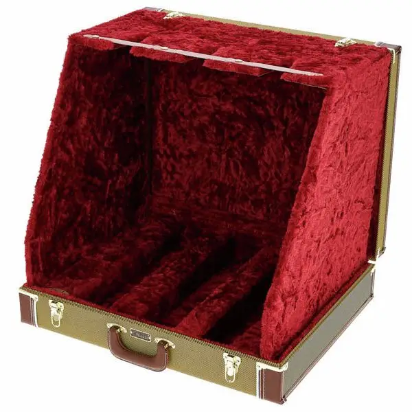 Geprüft Fender Classic Case Stand 3 Tweed