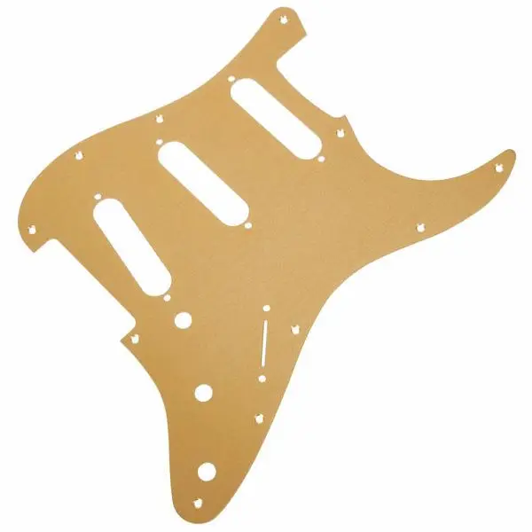 Markenprodukt Fender Pickguard Strat. Gold SSS 11